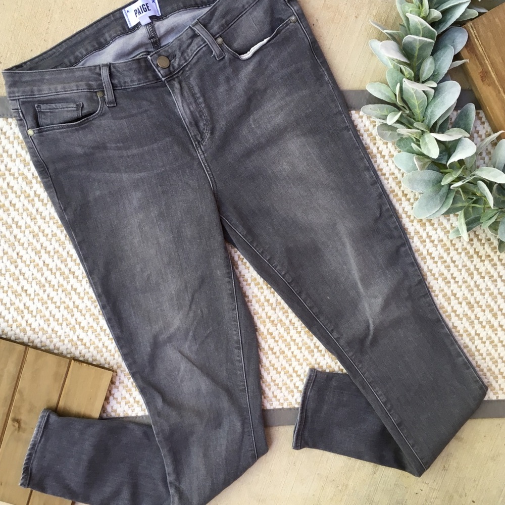 Paige Grey Verdugo Ultra Skinny Jeans Size 32